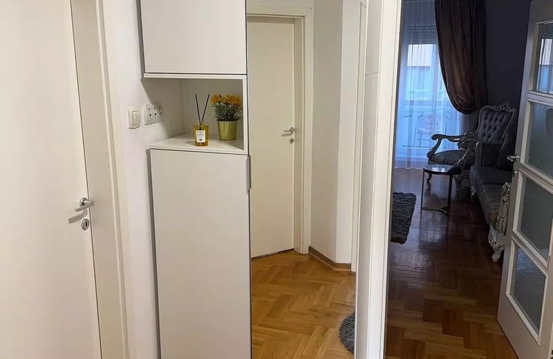 Long-term rental of a 3-room apartment, 60 m², in the city center, Belgrade, Serbia
