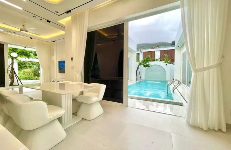 Langzeitmiete einer modernen Villa mit 3 Schlafzimmern in der Nähe des Son-Tra-Berges, Da Nang, Vietnam