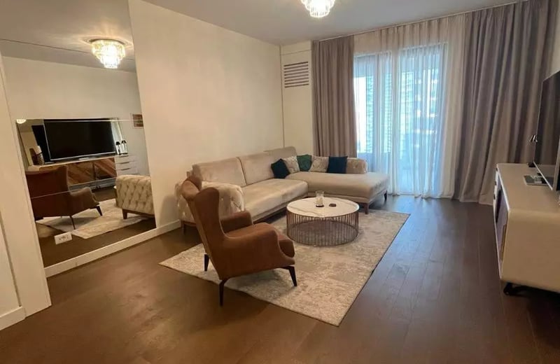 Langzeitmiete einer 3-Zimmer-Wohnung, 110 m², Belgrad, Serbien
