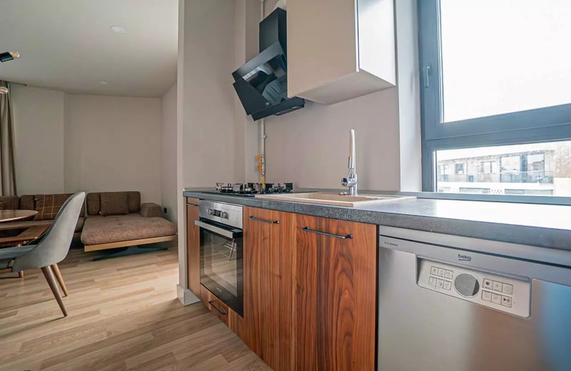 Долгосрочная аренда стильных 3-комнатных апартаментов, 80 м², Кампус, Констанца, Румыния