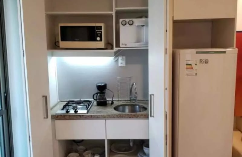 Long-term rental of a studio, 40 m², Barra da Tijuca, Rio de Janeiro, Brazil