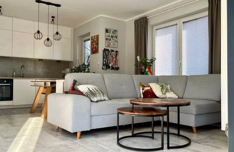 Location longue durée d’un appartement lumineux de 3 pièces, 65 m², Prądnik Biały, Cracovie, Pologne
