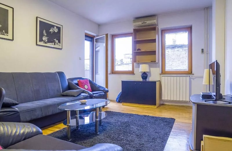 Miete einer gemütlichen 2-Zimmer-Wohnung, 55 m², Stadtzentrum, Belgrad, Serbien
