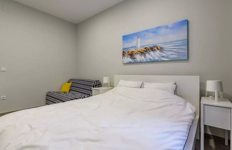 Location d’un appartement moderne de 2 pièces, 58 m², centre-ville, Belgrade, Serbie
