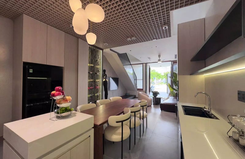 Miete eines neuen Hauses mit 4 Schlafzimmern, Ngu Hanh Son, Da Nang, Vietnam