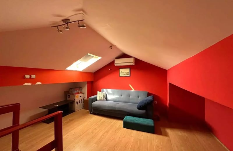 Miete einer geräumigen 3-Zimmer-Maisonettewohnung, 85 m², nahe dem Stadtzentrum, Belgrad, Serbien