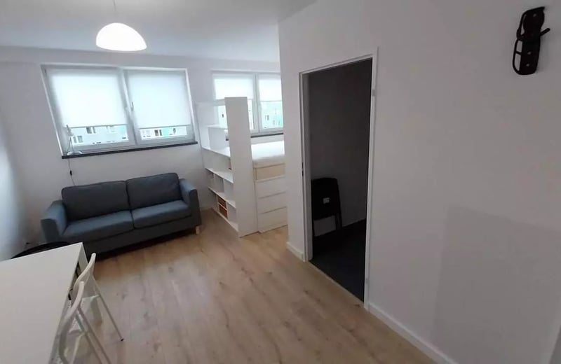 Аренда квартиры 27 м² в Вроцлаве, район Krzyki, свежий ремонт