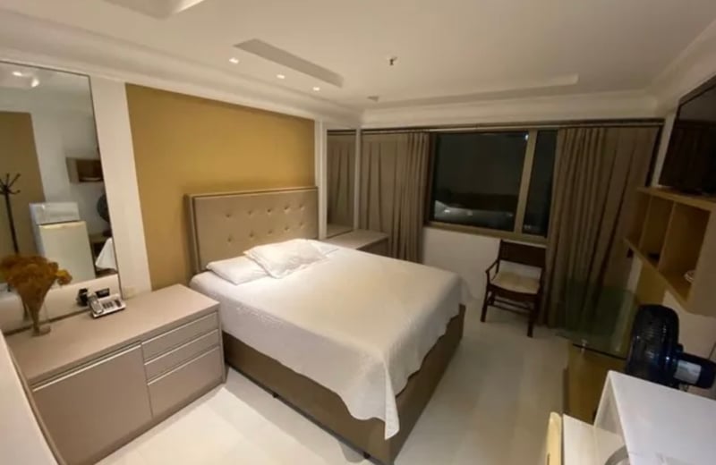 Miete eines hellen Studios, 40 m², Barra da Tijuca, Rio de Janeiro, Brasilien
