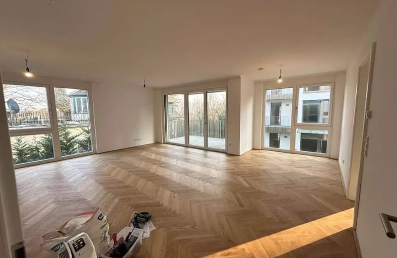 Alquiler a largo plazo, apartamento nuevo en el complejo "Schafberg", Viena, distrito 18