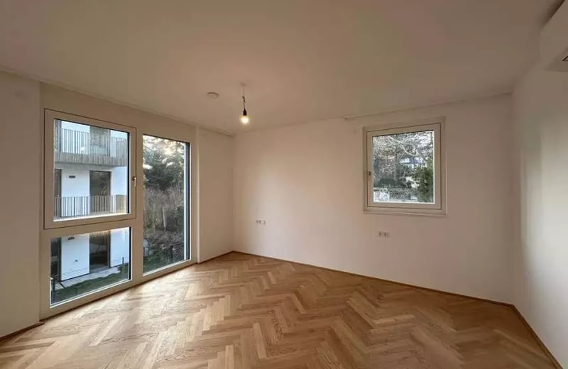 Alquiler a largo plazo, apartamento nuevo en el complejo "Schafberg", Viena, distrito 18