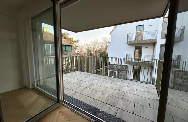 Alquiler a largo plazo, apartamento nuevo en el complejo "Schafberg", Viena, distrito 18