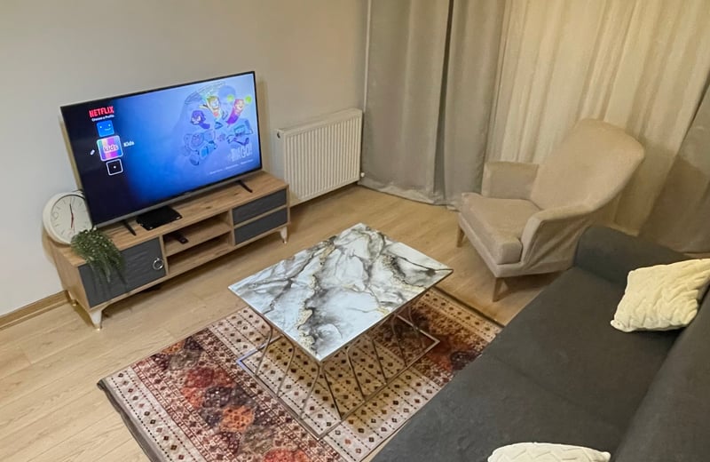 Cozy three-room apartment for rent, Şişli, Istanbul, Turkey