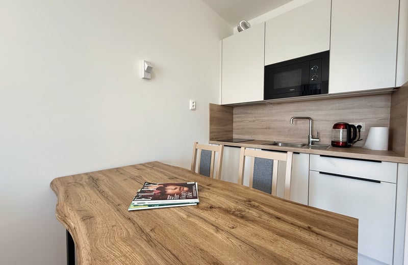 Location d’un appartement cosy et meublé d’1 pièce, 30 m², quartier Petržalka, Bratislava, Slovaquie