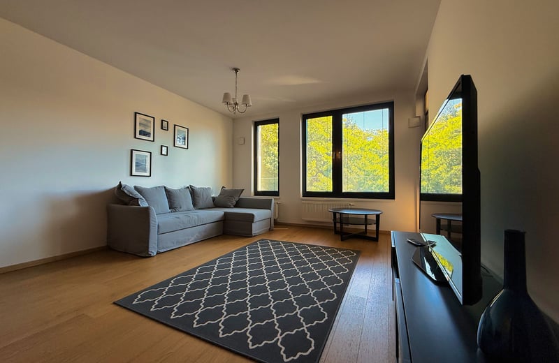 Location d’un appartement spacieux et meublé de 2 pièces, 58 m², Staré Mesto, Bratislava, Slovaquie