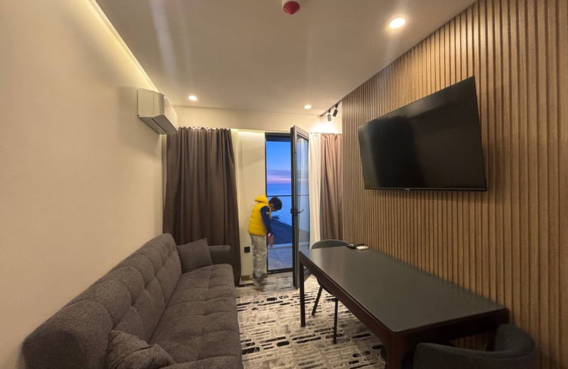 Prestigious and furnished apartment for rent in Alliance privilege with sea view, 55 m², Batumi, Georgia