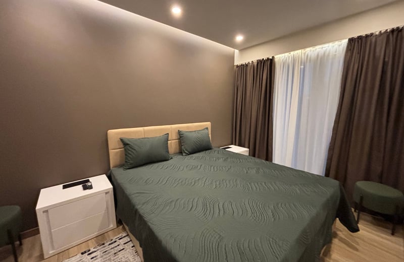 Prestigious and furnished apartment for rent in Alliance privilege with sea view, 55 m², Batumi, Georgia