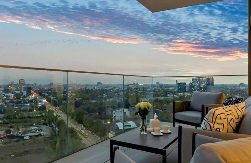 Долгосрочная аренда 2-спальной квартиры, 90 м², в Бухаресте, Румыния