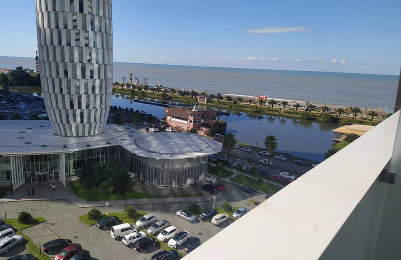 Langzeitmiete eines Studio-Apartments, 29 m², in Batumi, Georgien