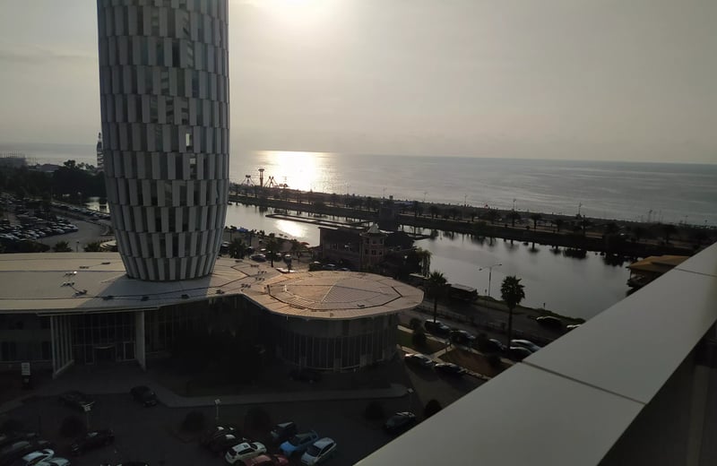 Langzeitmiete eines Studio-Apartments, 29 m², in Batumi, Georgien