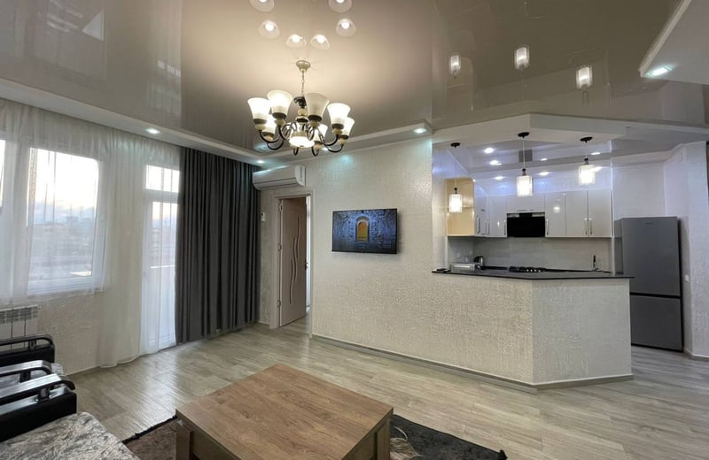 Comfortable, spacious apartment with balcony for rent, 61 m², Batumi, Georgia