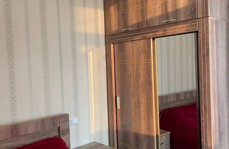 Comfortable, spacious apartment with balcony for rent, 61 m², Batumi, Georgia