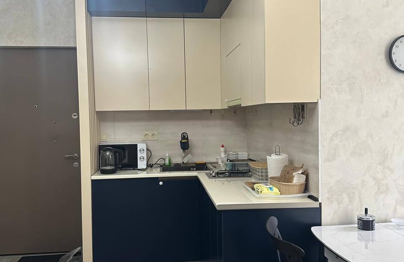 Vermietung einer hellen, gemütlichen Wohnung mit Balkon, 40 m², Batumi, Georgien