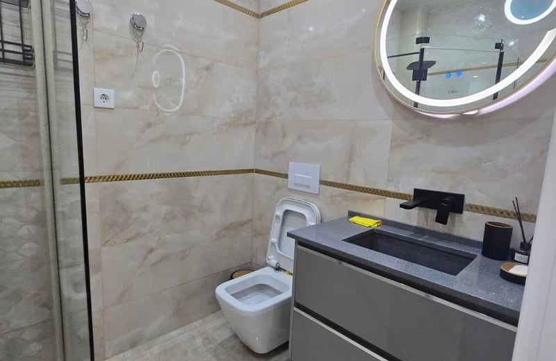 Location d'un appartement cosy avec vue sur le front de mer, 52 m², Batoumi, Géorgie