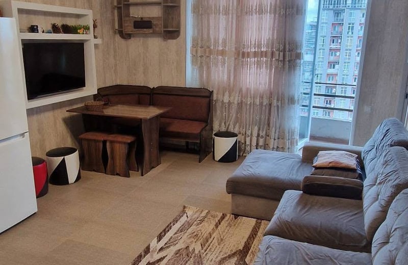 Vermietung einer komfortablen, möblierten Wohnung, 45 m², Batumi, Georgien