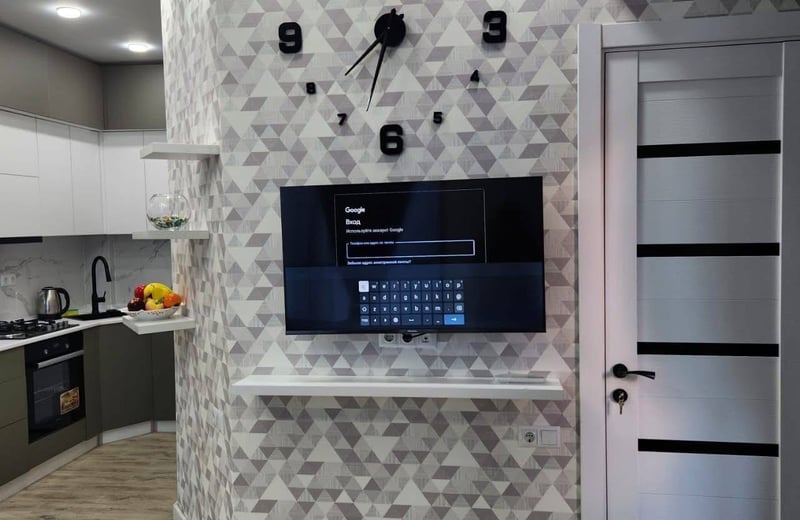 Miete einer modernen, gemütlichen Wohnung im Dar Building, Batumi, Georgien