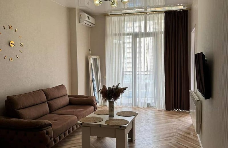 Rental of a furnished, comfortable 3-room apartment, Batumi, Georgia
