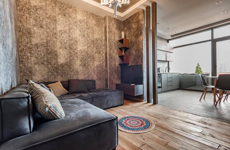 Moderne 100 m² Wohnung mit Stadtblick zu vermieten, Batumi, Georgien