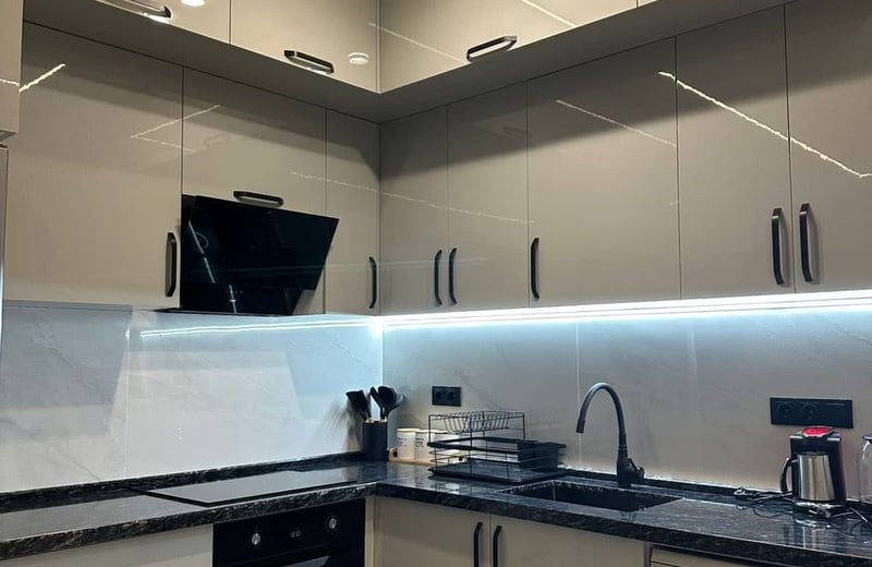 Аренда комфортной квартиры 60 м² в Bagrationi Residence с видом на стадион, Батуми, Грузия