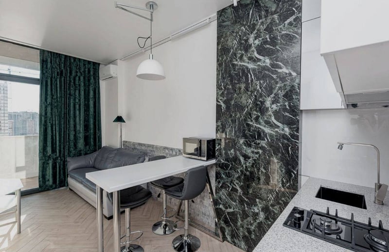 Location d'un appartement confortable à Black Sea Tower de 57 m², Batoumi, Géorgie