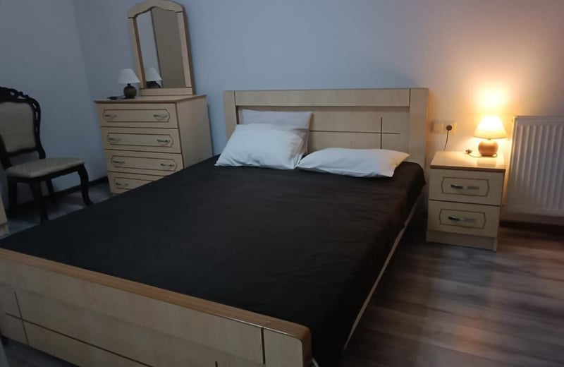 Location d'un appartement confortable meublé avec vue panoramique, 60 m², Batoumi, Géorgie