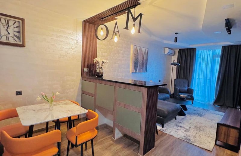 Location d'un appartement confortable et moderne, 60 m², Batoumi, Géorgie