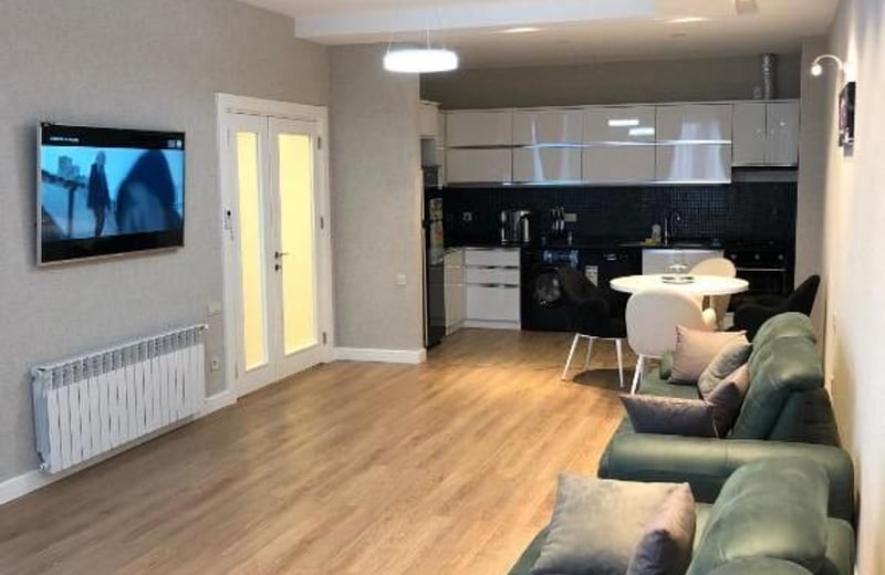 Location d'un appartement luxueux avec vue directe sur la mer, 115 m², Batoumi, Géorgie