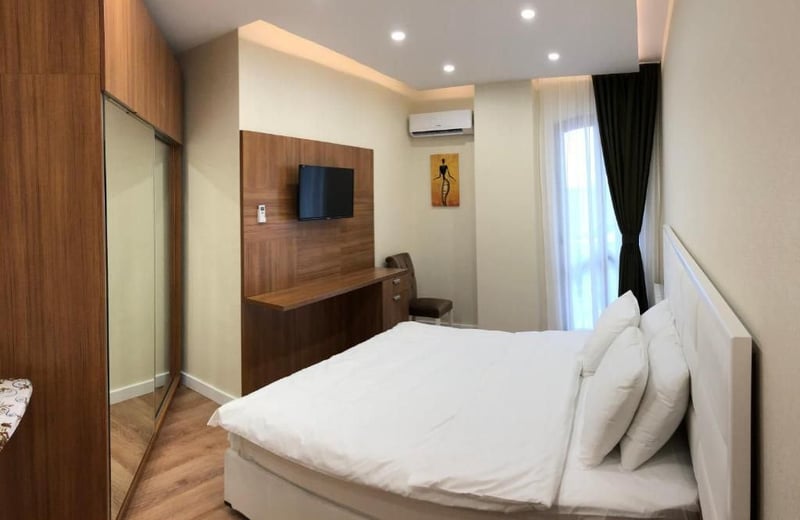 Location d'un appartement luxueux avec vue directe sur la mer, 115 m², Batoumi, Géorgie