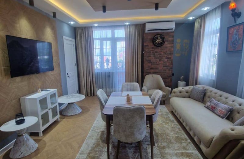 Location d'un appartement spacieux, confortable, 72 m², Batumi, Géorgie