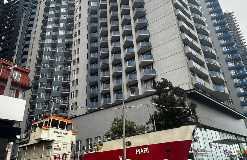 Rent a bright, comfortable apartment with sea view, 65 m², Batumi, Georgia