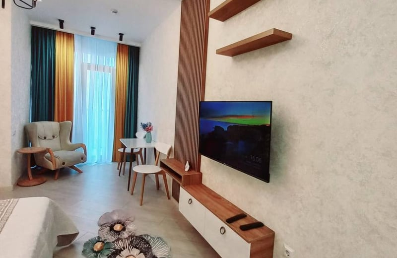 Аренда современной, комфортной квартиры с видом на море, Рамада Плаза, Батуми, Грузия