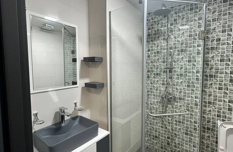 Location d'un studio lumineux et confortable avec balcon, 35 m², Batoumi, Géorgie