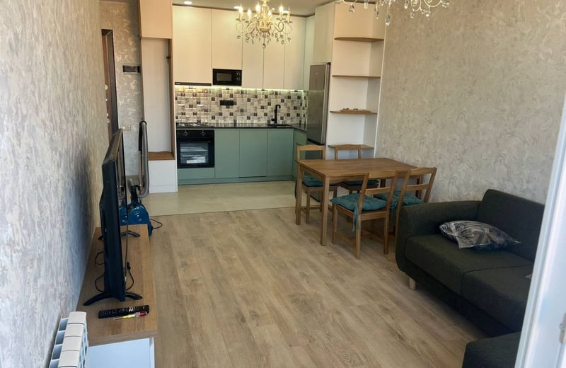 Rent a bright, cozy apartment with sea view, 50 m², Batumi, Georgia