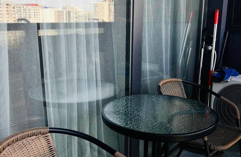 Location d'un studio cosy avec vue sur la mer, 34 m², Batoumi, Géorgie