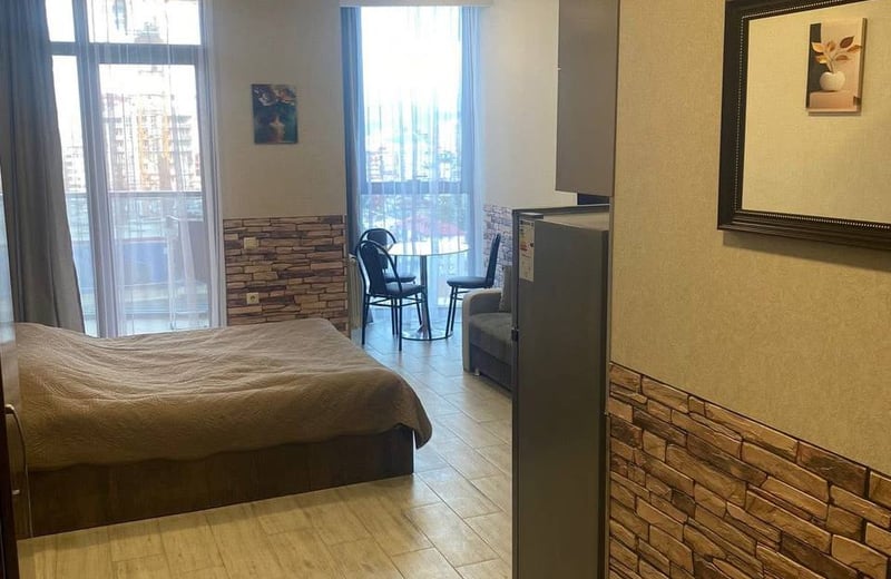 Rent a bright, cozy studio, New Wave, Batumi, Georgia