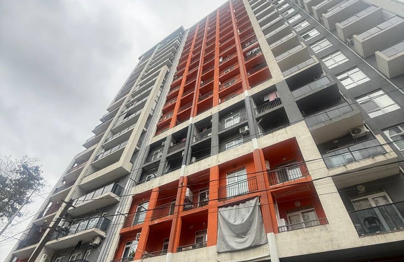 Rent a cozy, comfortable apartment with balcony, Batumi, Georgia