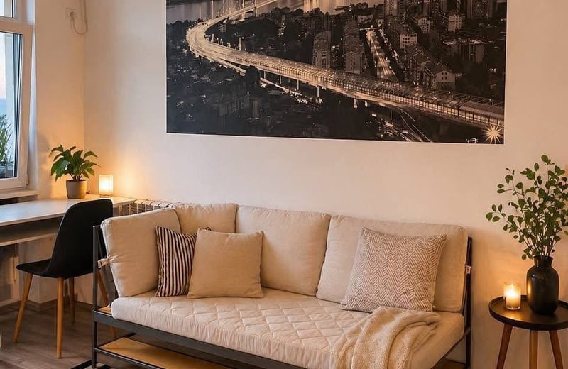Vermietung einer modernen, gemütlichen Wohnung, 55 m², Batumi, Georgien