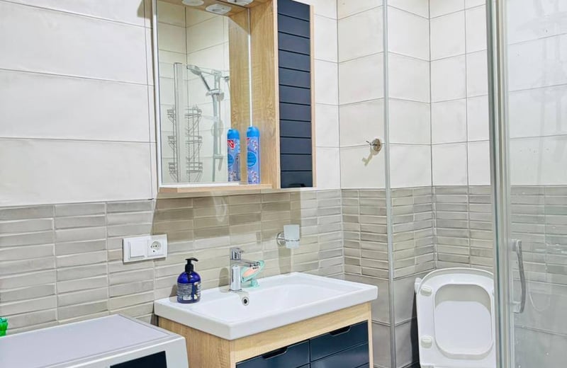 Location d'un appartement lumineux, 50 m², Batoumi, Géorgie
