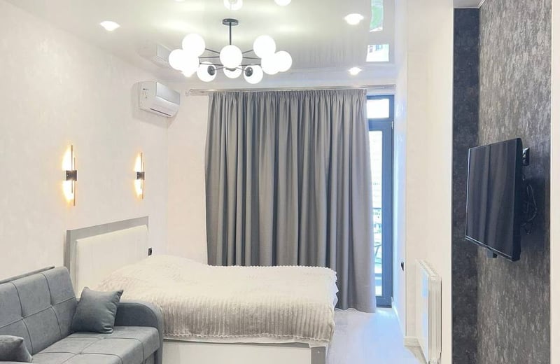 Rent a cozy, compact studio with balcony, 35 m², Batumi, Georgia