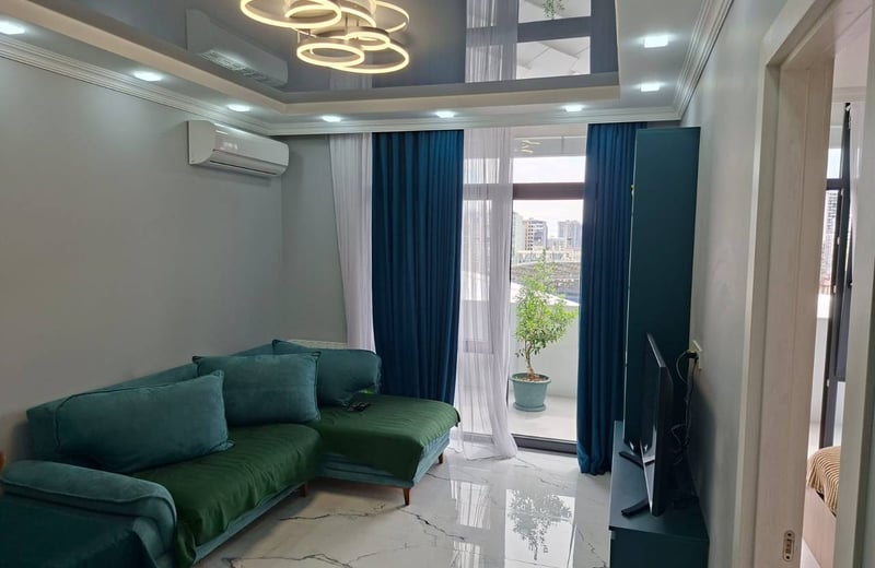 Аренда просторной, комфортной квартиры, 60 м², Black Sea Tower, Батуми, Грузия