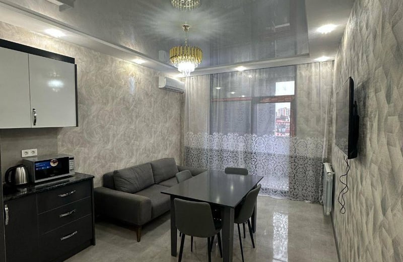 Аренда светлой, комфортной квартиры, 52 м², Black Sea Tower, Грузия